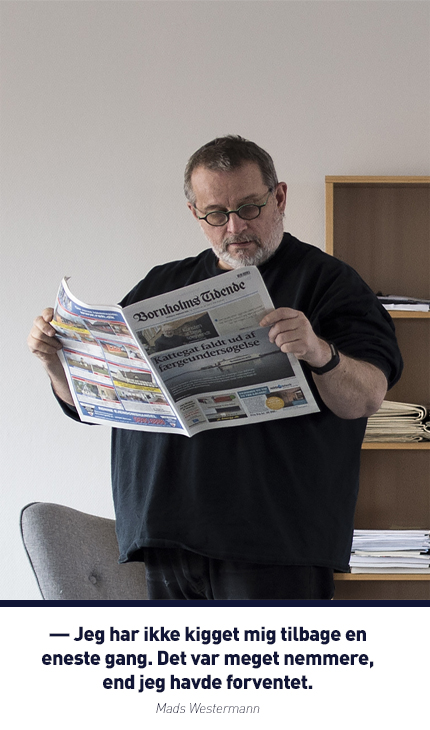 Mads Westermann begyndte at læse journalistisk sent i livet
