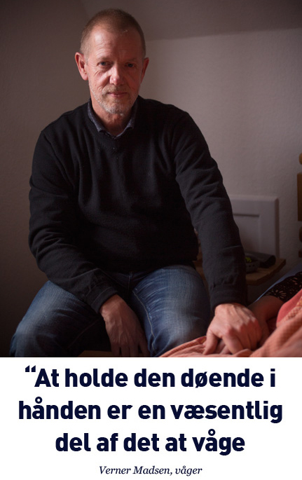 Verner Madsen er frivillig våger i Ældre Sagens vågetjeneste