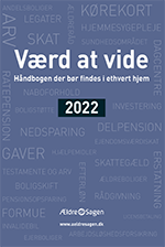 Forsiden af Værd at vide 2022-udgaven